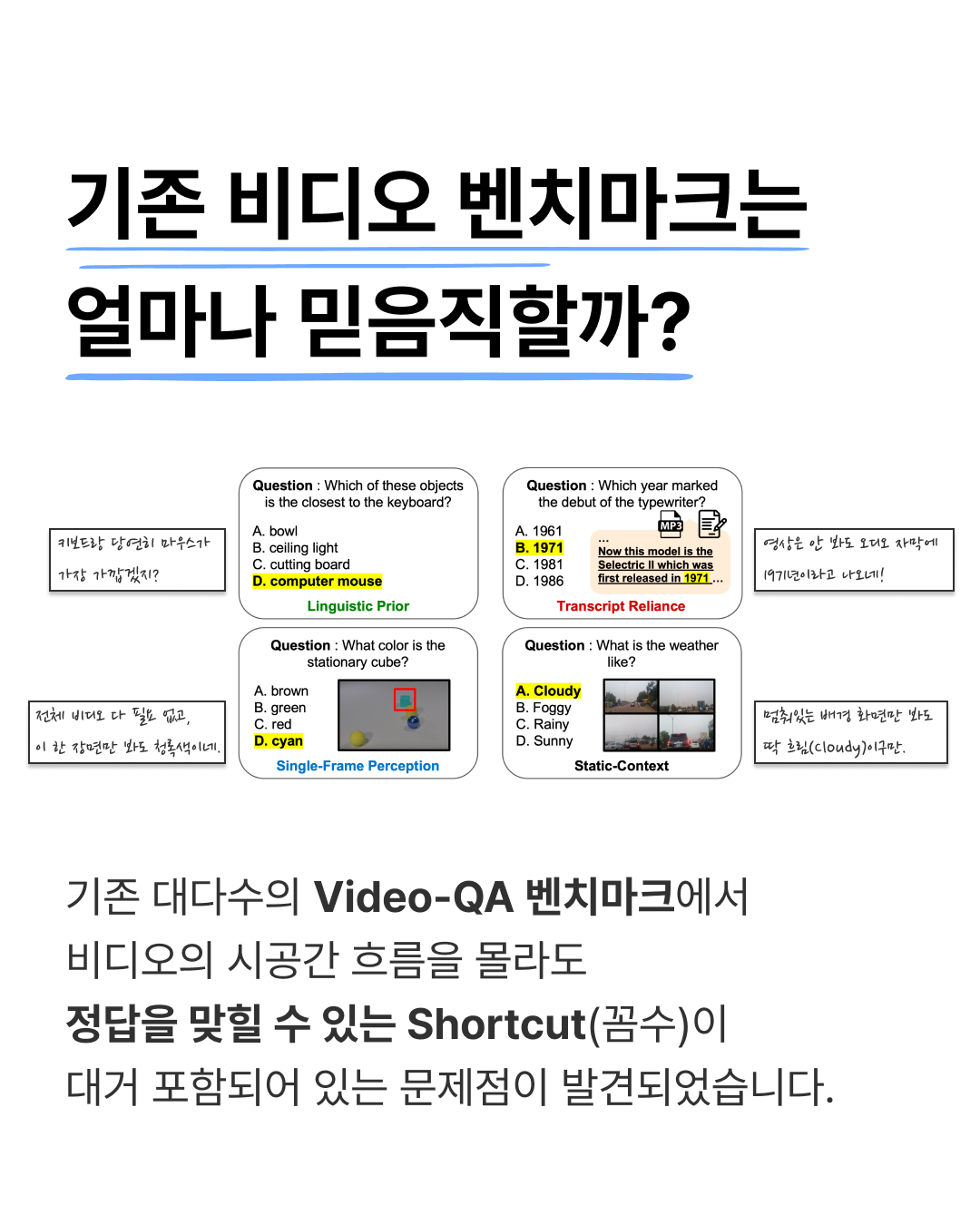 눈 감고 풀어도 SOTA? — 2 / 7